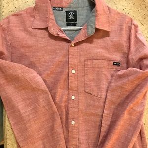 For Dress or Casual is this soft Maroon Volcom.